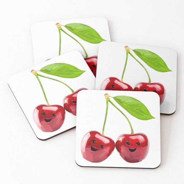 Item preview, Cheery Pair of Red Cherries designed and sold by Deborah Camp.