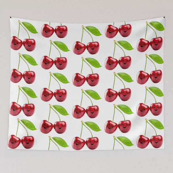 Item preview, Cheery Pair of Red Cherries designed and sold by Deborah Camp.
