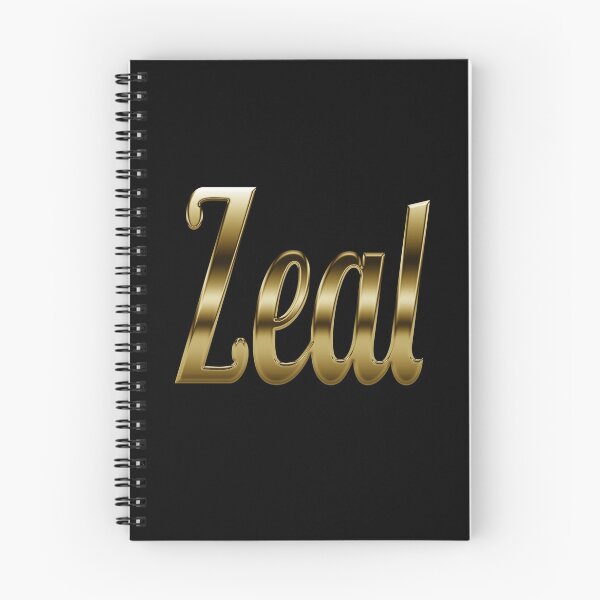 Item preview, Zeal - Retro motivation in Gold designed and sold by Dyna-Mix.