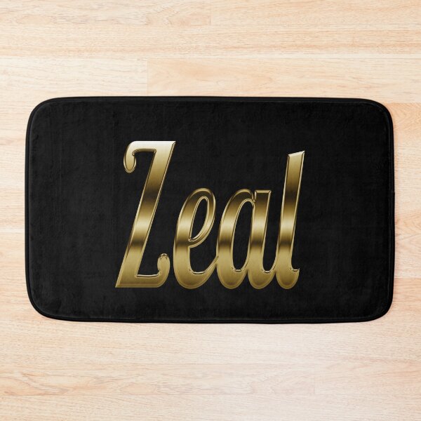 Item preview, Zeal - Retro motivation in Gold designed and sold by Dyna-Mix.