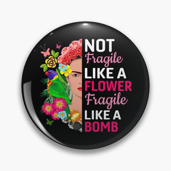 Item preview, not fragile like a flower fragile like a bomb designed and sold by Risala.