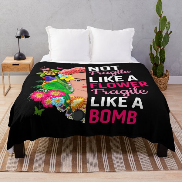 Item preview, not fragile like a flower fragile like a bomb designed and sold by Risala.