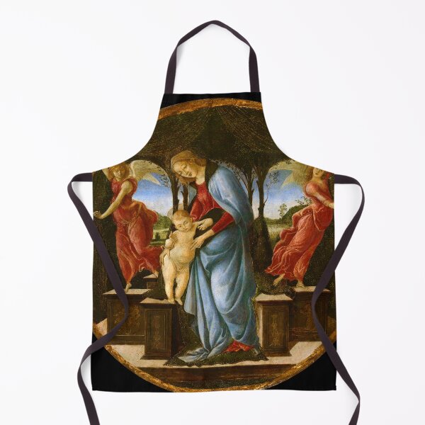 Item preview, Sandro Botticelli "Virgin and Child with Two Angels" designed and sold by Alexandra Dahl.