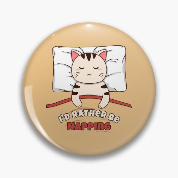 Item preview, I'd Rather Be Napping — Funny Cat designed and sold by ttttee.