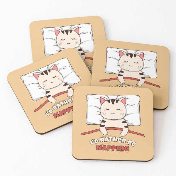 Item preview, I'd Rather Be Napping — Funny Cat designed and sold by ttttee.