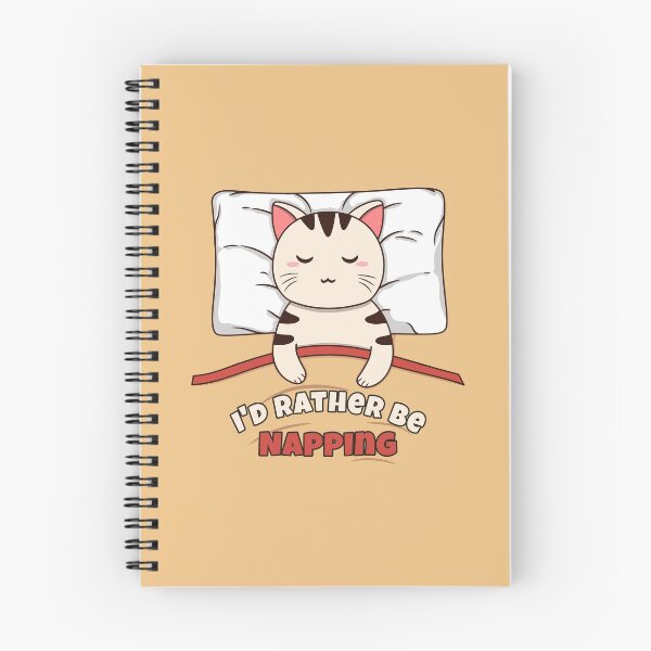 Item preview, I'd Rather Be Napping — Funny Cat designed and sold by ttttee.