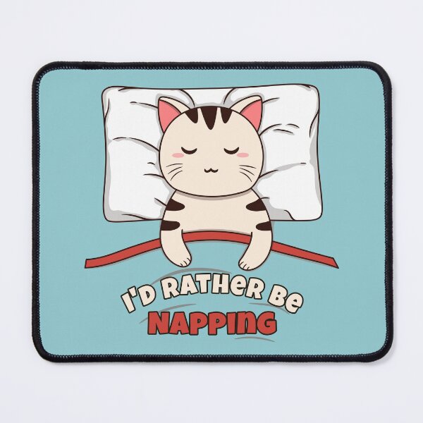 Item preview, I'd Rather Be Napping — Funny Cat designed and sold by ttttee.