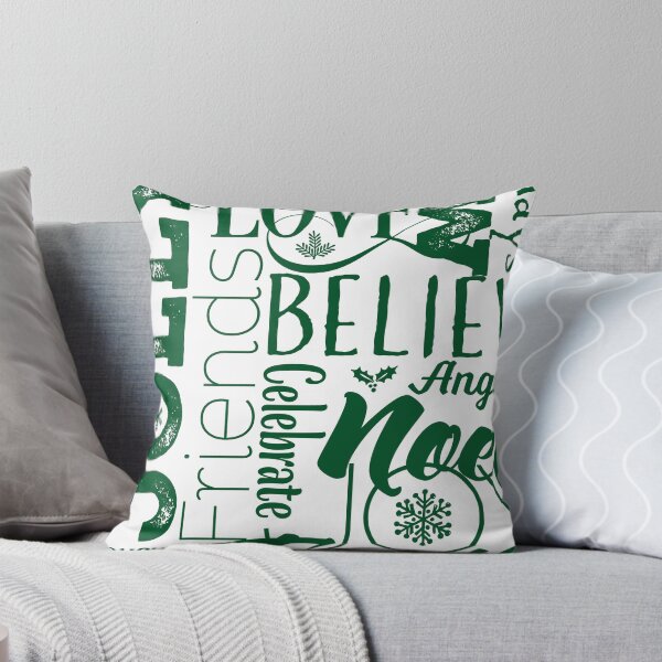Item preview, Typographic Christmas Tree in Green designed and sold by moosemtndesign.