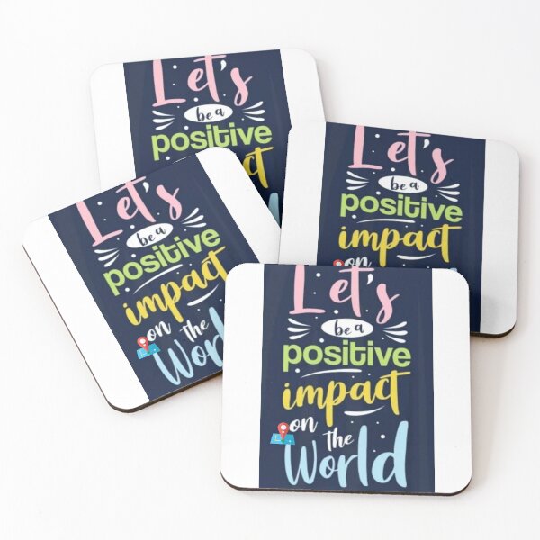 Item preview, Let's be a Positive impact on the world designed and sold by STUNNINGMALL.