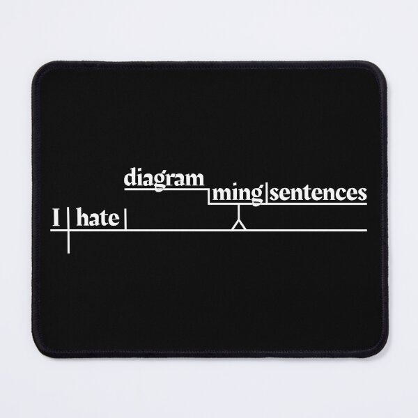 Item preview, I hate diagramming sentences designed and sold by AndrewCotten.