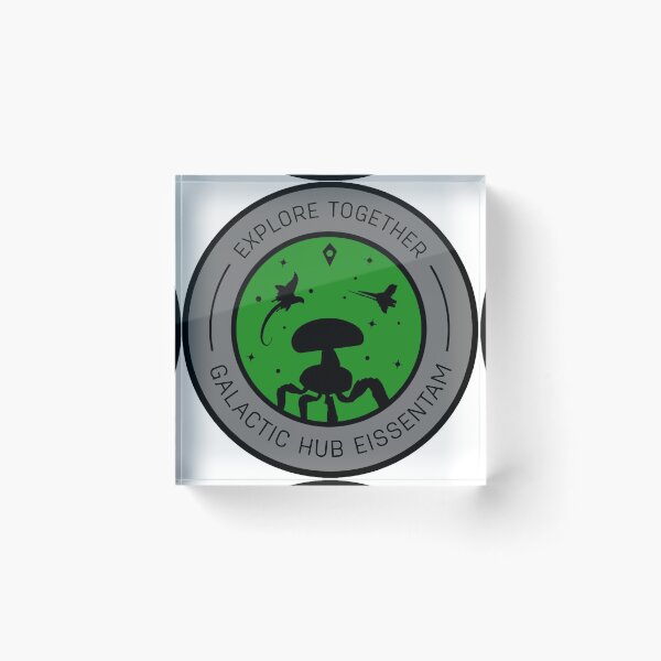 Item preview, New Galactic Hub Eissentam Emblem designed and sold by NMSGalacticHub.