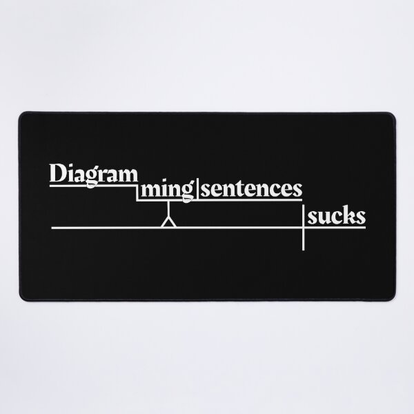 Item preview, Diagramming Sentences Sucks designed and sold by AndrewCotten.