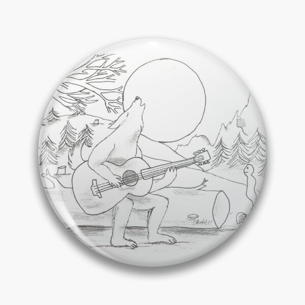 Item preview, Howling Good Time designed and sold by LunaNoodleArt.