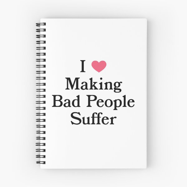 Item preview, I [heart] Making Bad People Suffer designed and sold by KTewson.