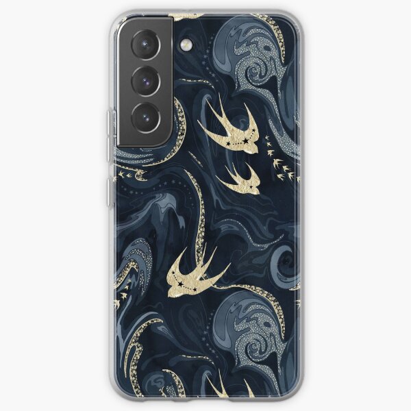 Golden swallow constellations Samsung Galaxy Soft Case