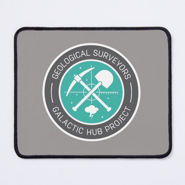 Item preview, [GHGS] Galactic Hub Geological Surveyors Emblem designed and sold by NMSGalacticHub.