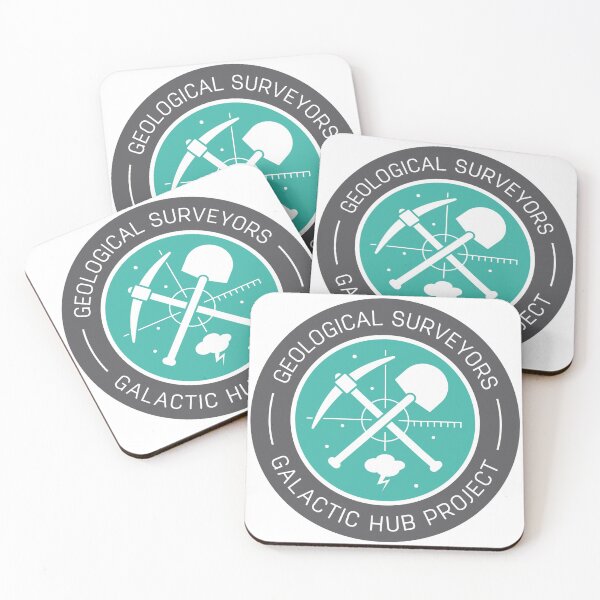 Item preview, [GHGS] Galactic Hub Geological Surveyors Emblem designed and sold by NMSGalacticHub.