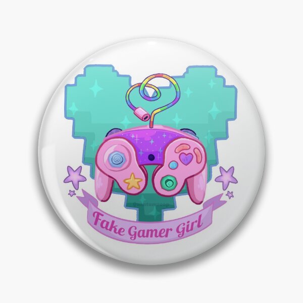 Item preview, Fake Gamer Girl designed and sold by alienclub.