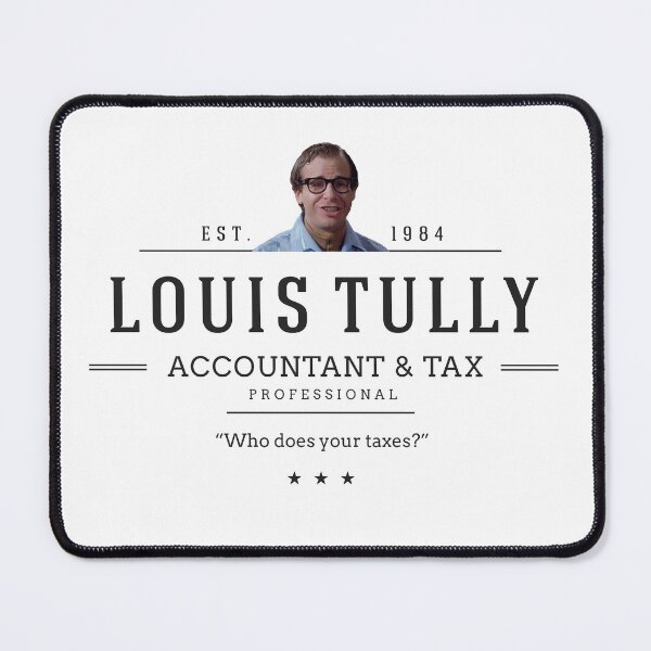 Item preview, Louis Tully - Accountant & Tax Professional - Modern vintage logo designed and sold by Primotees.