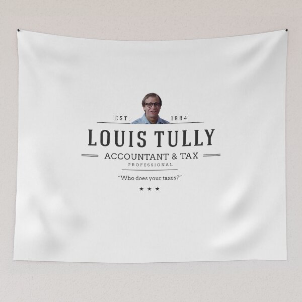 Artikelvorschau, Louis Tully – Buchhalter und Steuerfachmann – Modernes Vintage-Logo entworfen und verkauft von Primotees.