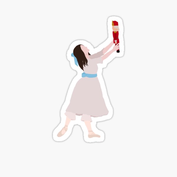 &ldquo;Clara from the Nutcracker&rdquo; Sticker for Sale by ArtistrybyNat | Redbubble