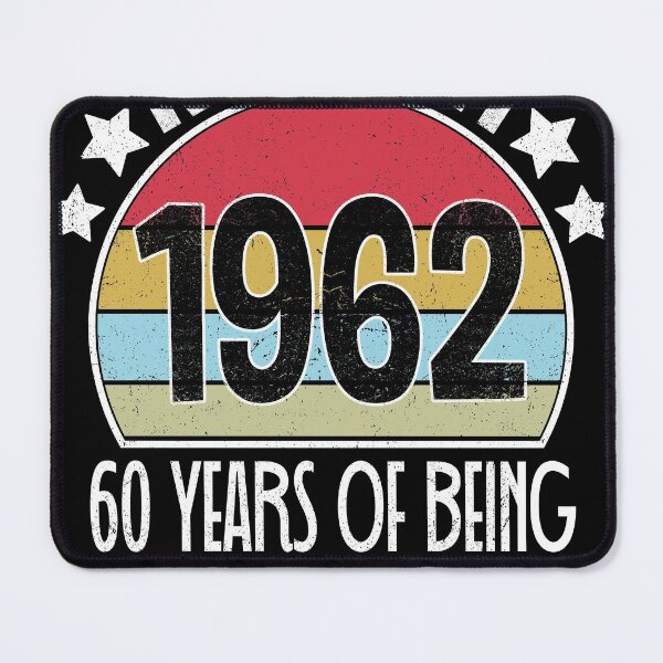 Item preview,  60 Year Birthday Old Gift Vintage MARCH 1962 Funny for Birthday designed and sold by nmichom.