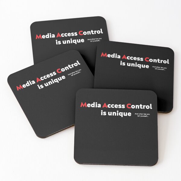 Item preview, Mac address is unique and other lies you can tell yourself designed and sold by TheMattDesigns.