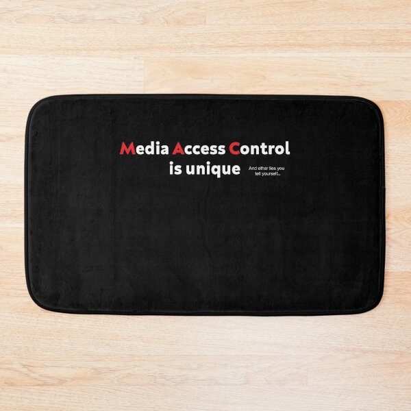 Item preview, Mac address is unique and other lies you can tell yourself designed and sold by TheMattDesigns.