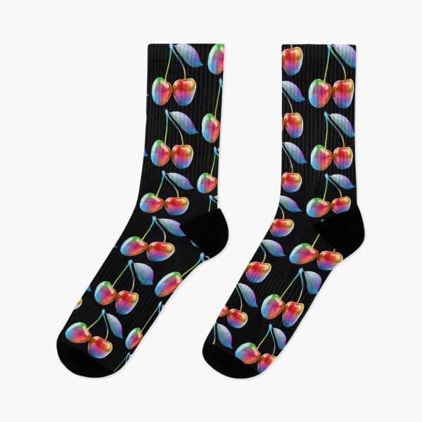 Item preview, Neon Rainbow Cherries designed and sold by Deborah Camp.