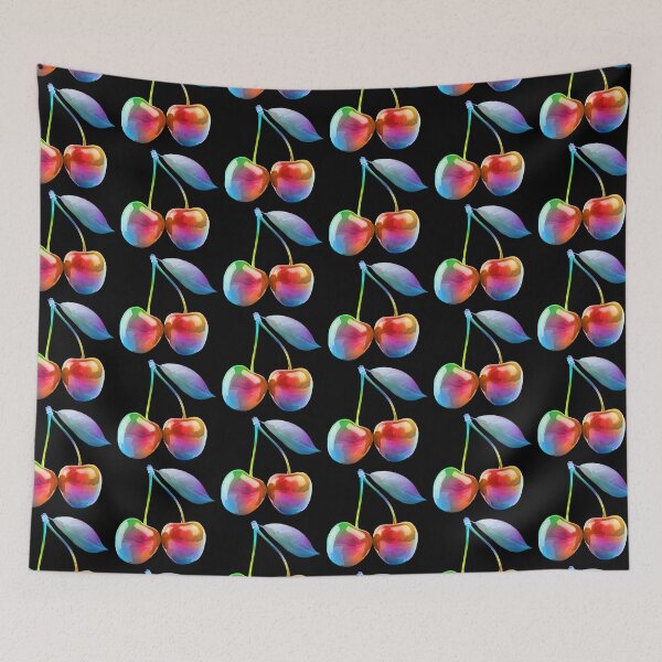 Item preview, Neon Rainbow Cherries designed and sold by Deborah Camp.