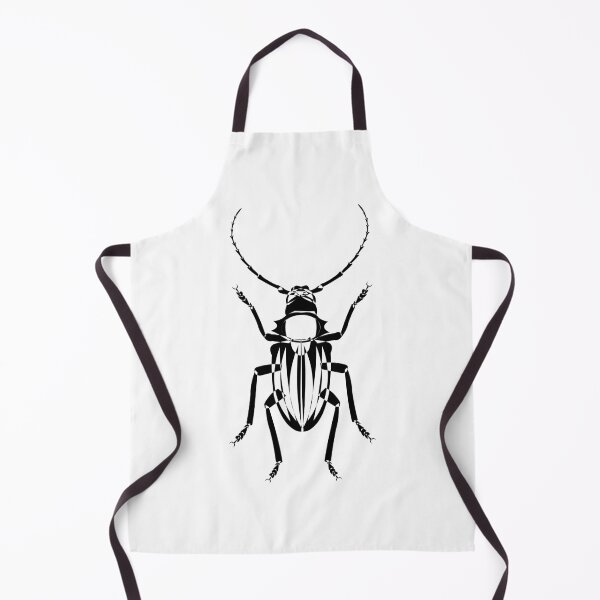 Item preview, Black and white lineart beetle designed and sold by Elonium.