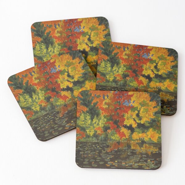 Item preview, Autumn on a lake 1. designed and sold by Anastasia Ruzmaikina.