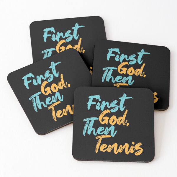 Item preview, First God Then Tennis designed and sold by Creatively Torn.