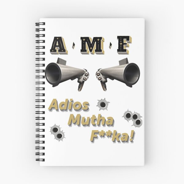Item preview, A.M.F. (Adios Mother Fucker) designed and sold by EddieB1979.
