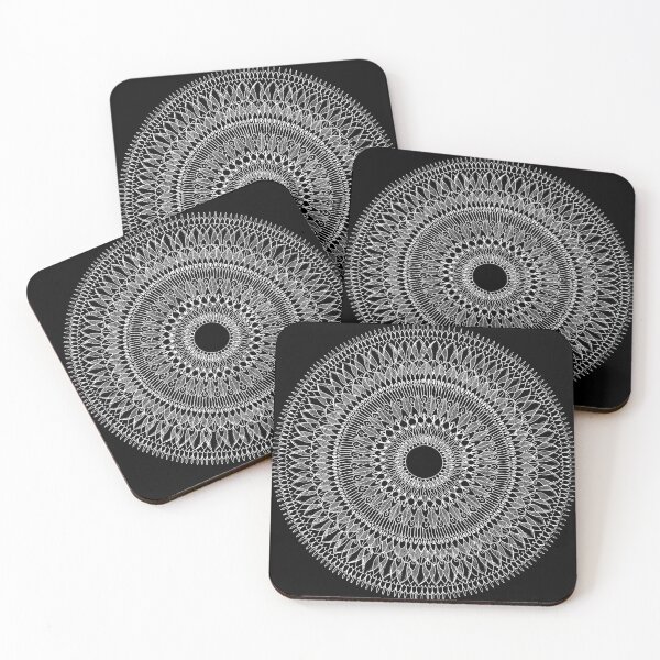 Item preview, Tokyo Mandala | Black - SimmyGhatt designed and sold by simmyghatt.