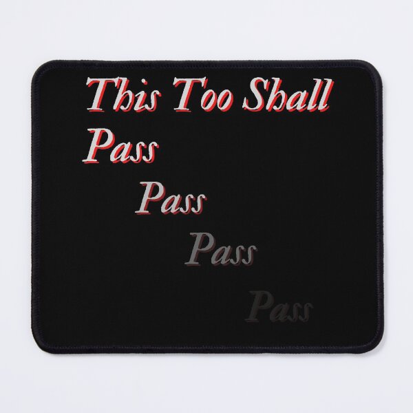 Item preview, Copy of This Too Shall Pass - Red designed and sold by Fabuluss4Life.