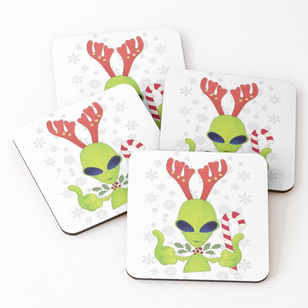 Item preview, Christmas Alien Ugly Christmas Sweater designed and sold by Martini-Four.