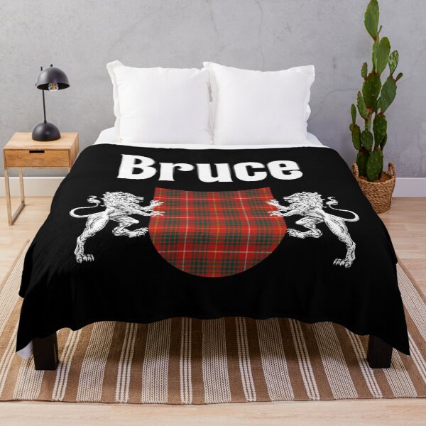 Item preview, Bruce Clan Scottish Name Coat Of Arms Tartan designed and sold by RosiesSticks.