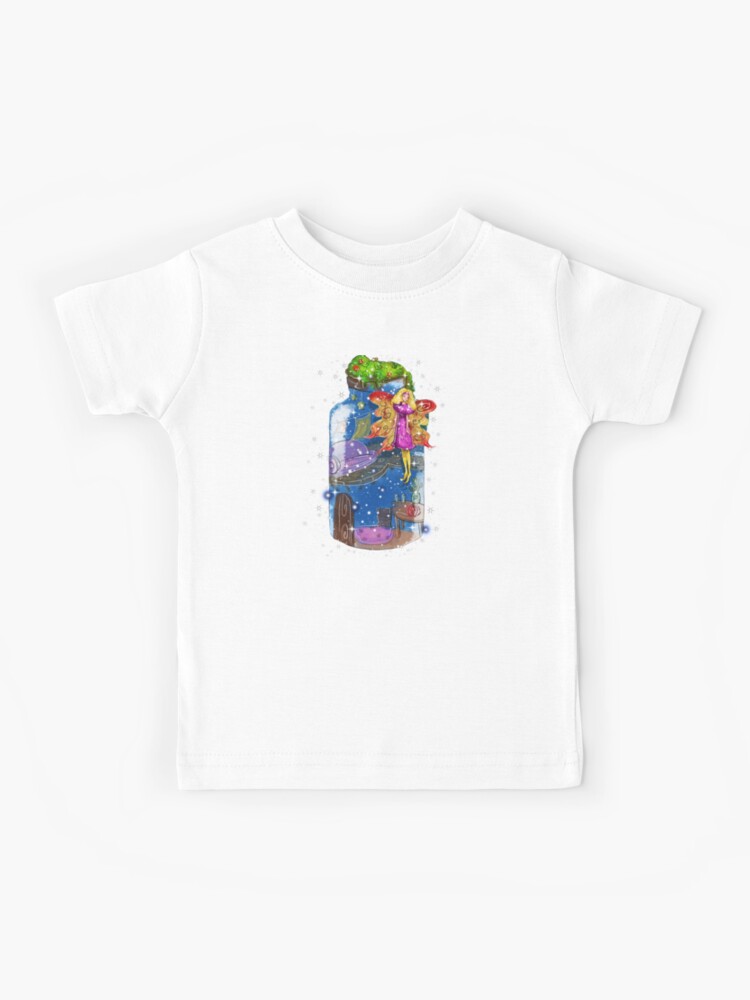 Thumbnail 1 of 2, Kids T-Shirt, Molly The Mason Jar Fairy™ designed and sold by TeelieTurner.