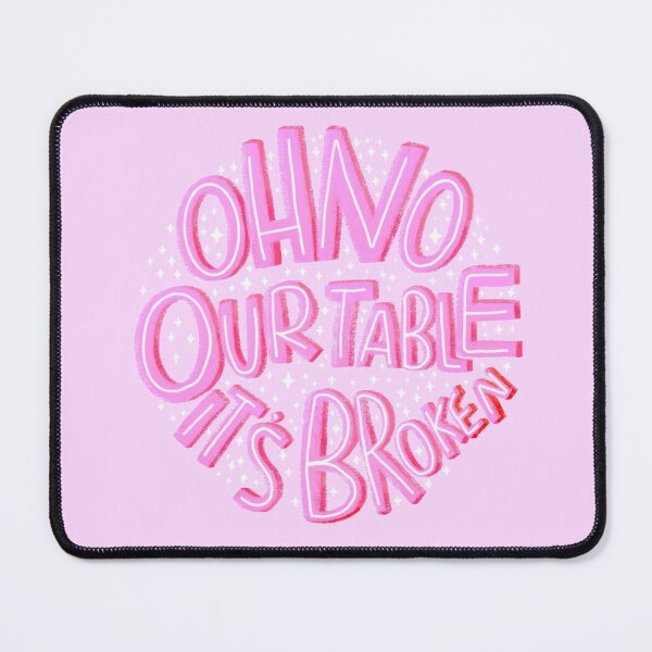 Item preview, Oh no our table its broken designed and sold by Aileen Swansen.