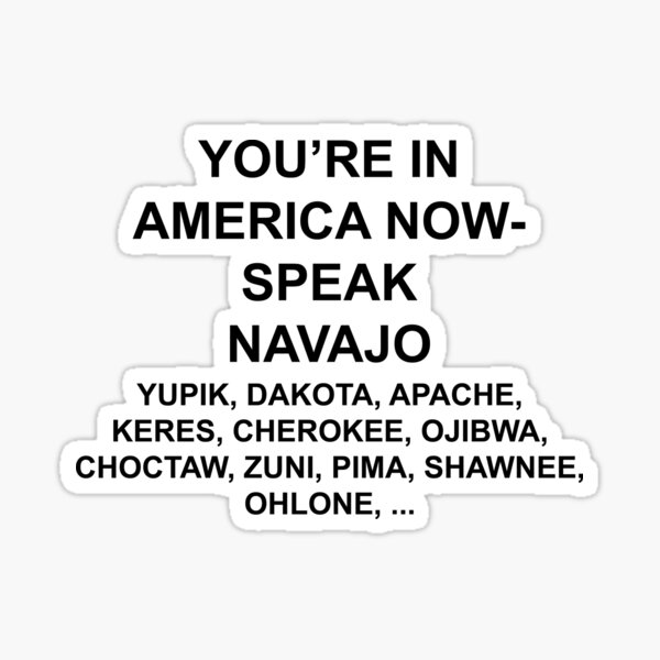Item preview, You're in America so now speak the native languages designed and sold by libtarts.