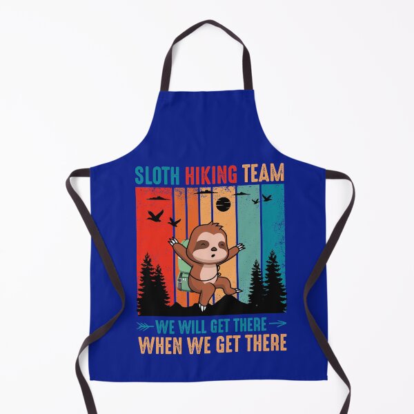 Item preview, Sloth Hiking Team Funny Sloth Hiking Lover designed and sold by SharpThreadZ.