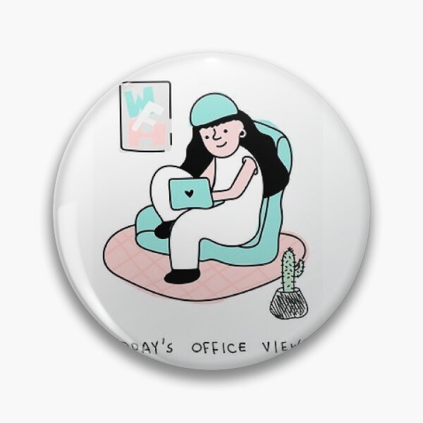 Item preview, New Home Office View, Remote Works.  Fun Gifts, Apparel, Home Decor For Working At Home. designed and sold by lduke47.