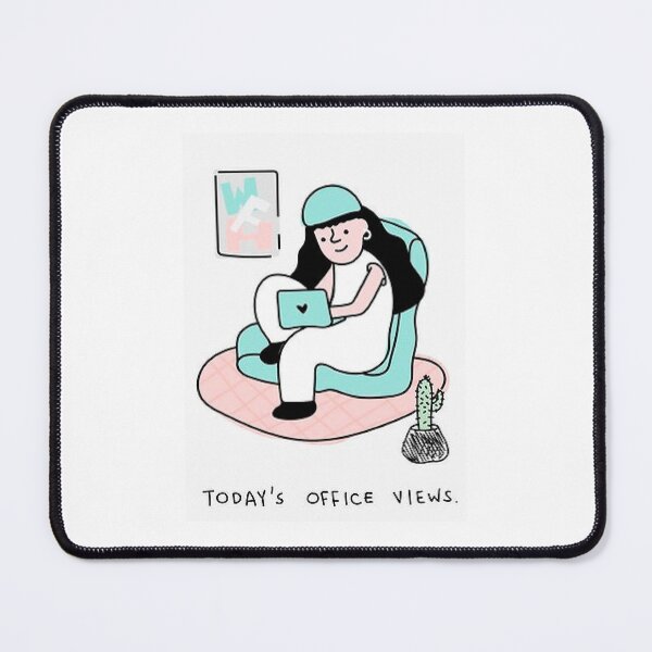 Item preview, New Home Office View, Remote Works.  Fun Gifts, Apparel, Home Decor For Working At Home. designed and sold by lduke47.