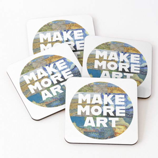 Item preview, Make More Art designed and sold by ind3finite.