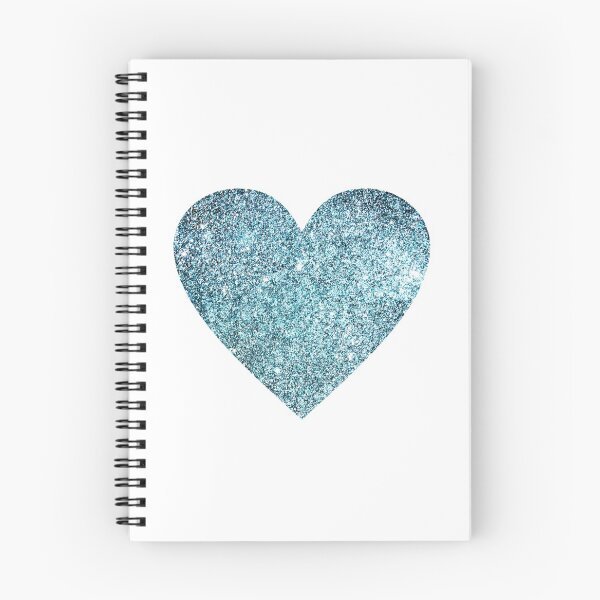 Item preview, Beautiful bleu Glitter Heart Glamour  designed and sold by ArtOneDesign.