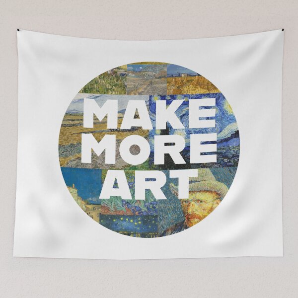 Item preview, Make More Art designed and sold by ind3finite.