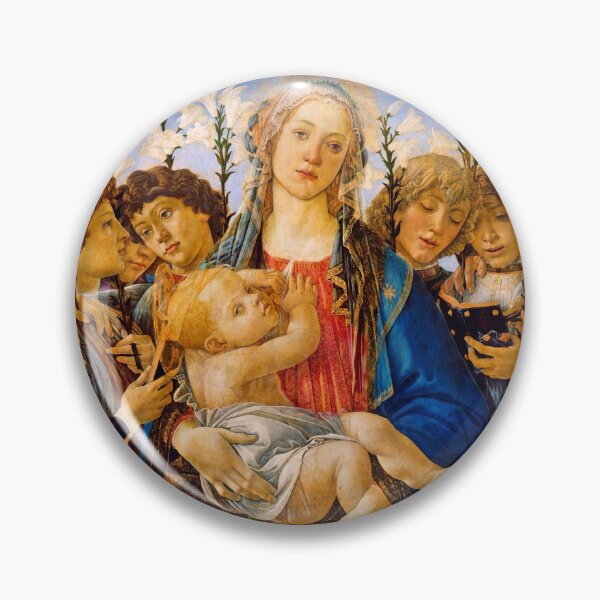 Item preview, Sandro Botticelli "Mary with the Child and Singing Angels" designed and sold by Alexandra Dahl.