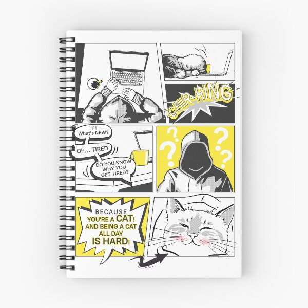 Item preview, Comics - hard it is to be a cat designed and sold by Kleurich.
