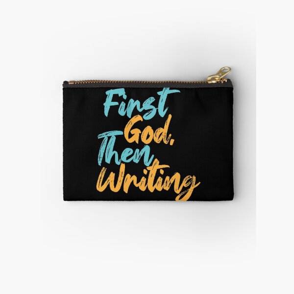 Item preview, First God Then Writing designed and sold by Creatively Torn.